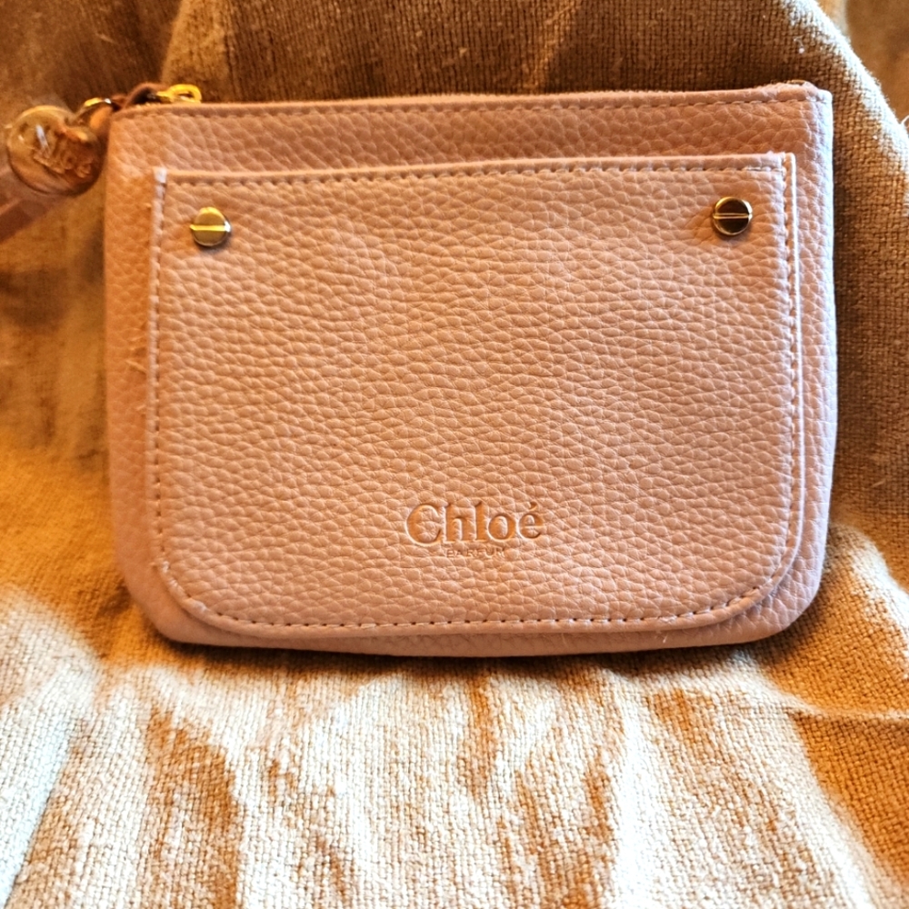 New Chloe Parfums Small pale pink and gold bag